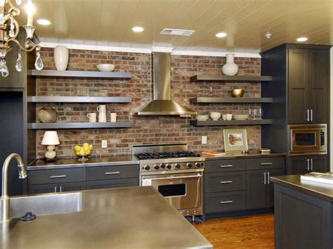 wood cabinets and stainless steel open shelves|kitchen design shelves instead cabinets.